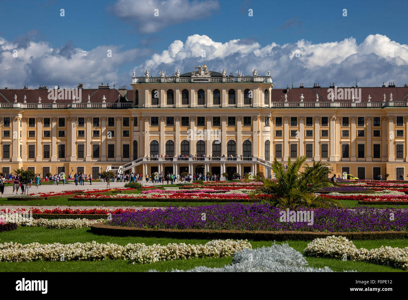 Schloss Schönbrunn, Wien, Österreich Stockfoto