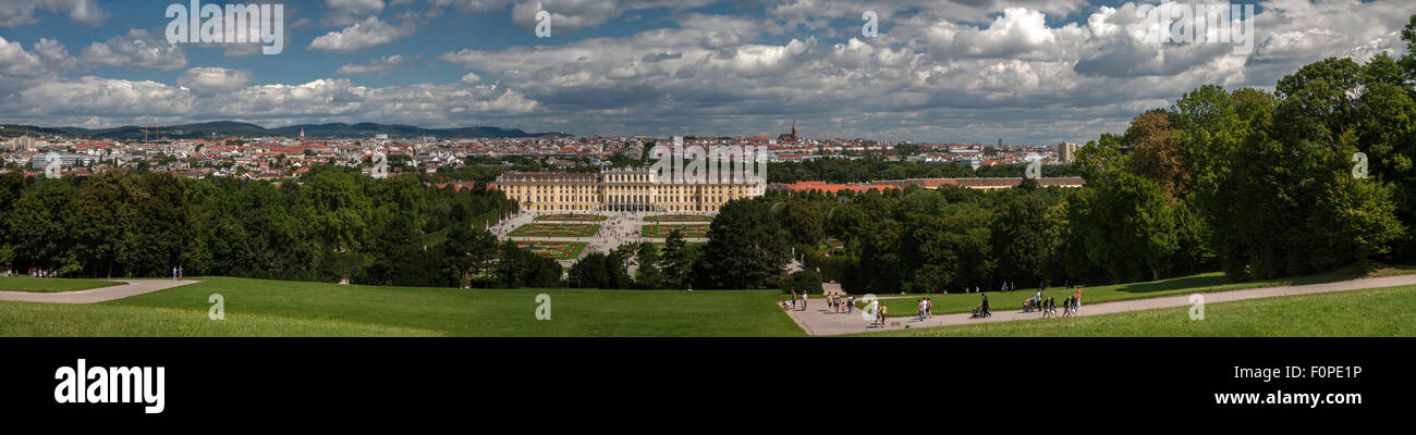 Schloss Schönbrunn, Wien, Österreich Stockfoto
