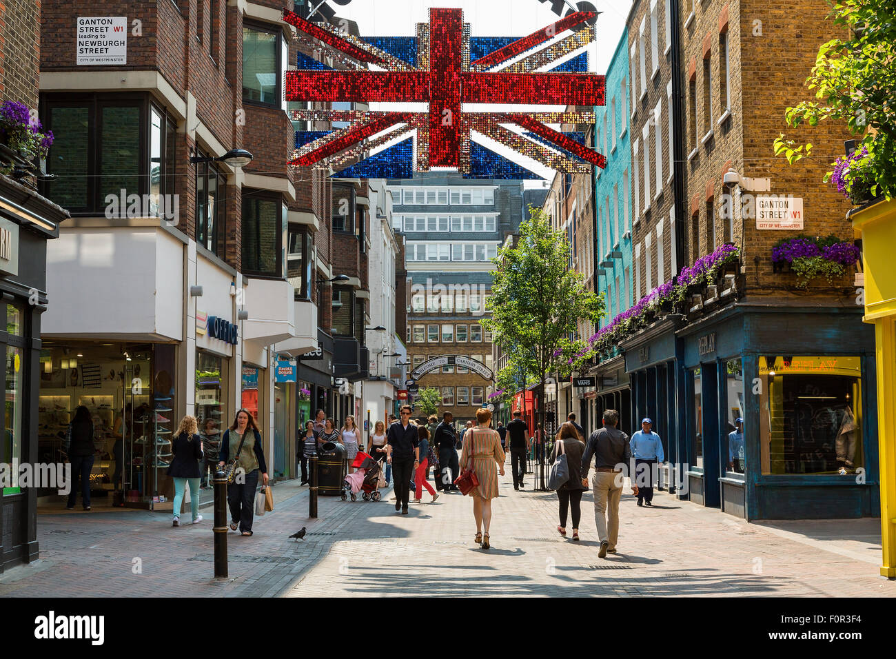 London, Carnaby Street Stockfoto