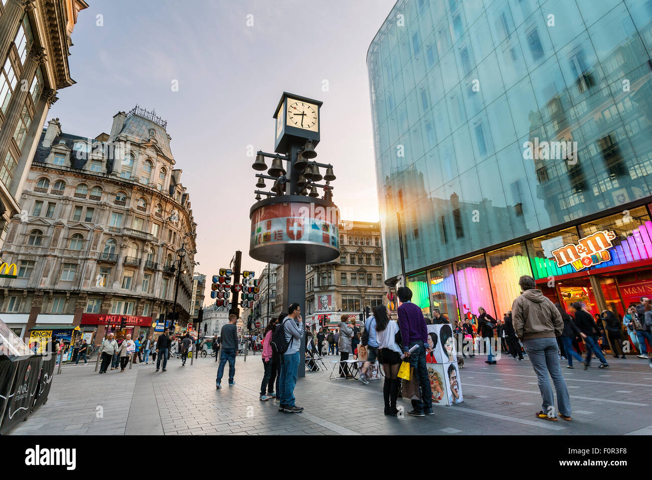 London, Leicester Square Stockfoto