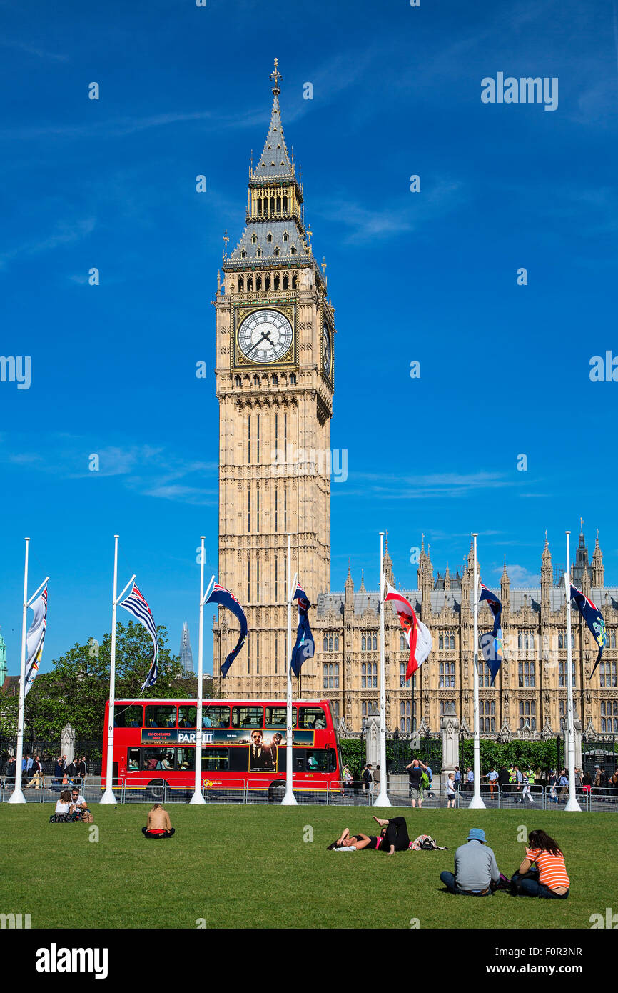 London, Big Ben Stockfoto