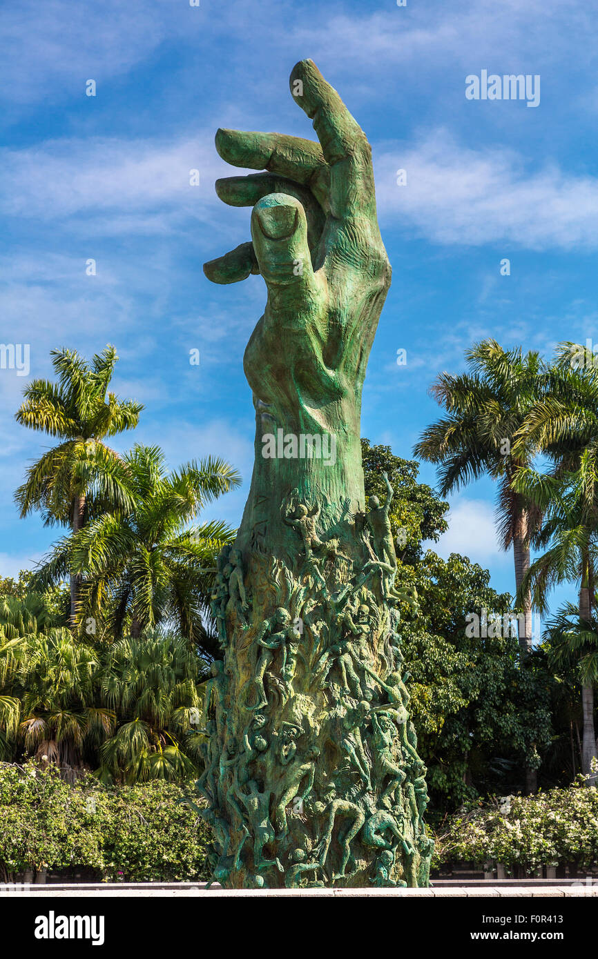 Miami, Holocaust-Mahnmal Stockfoto