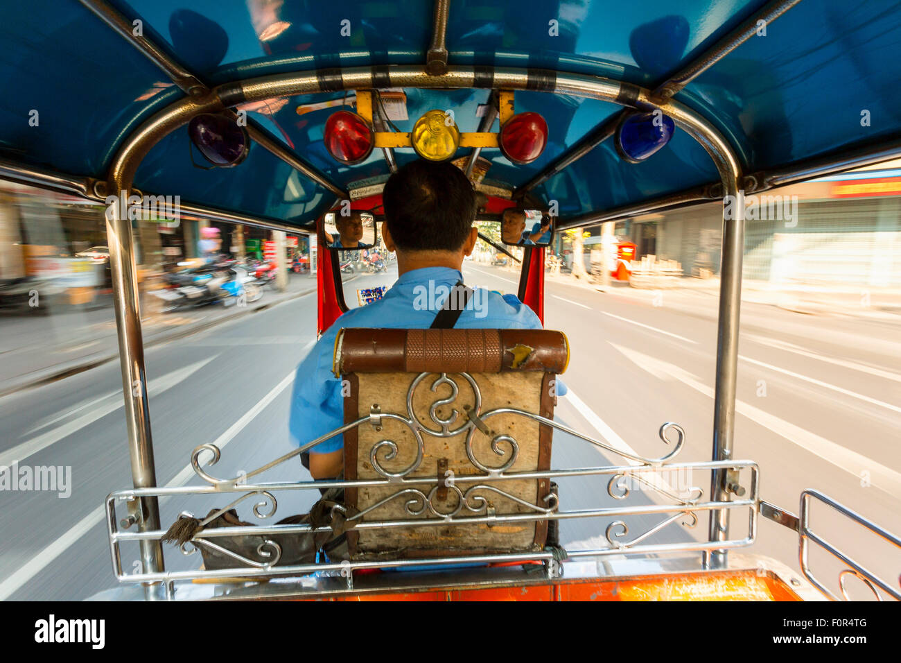Thailand, Bangkok, Tuk-Tuk-taxi Stockfoto