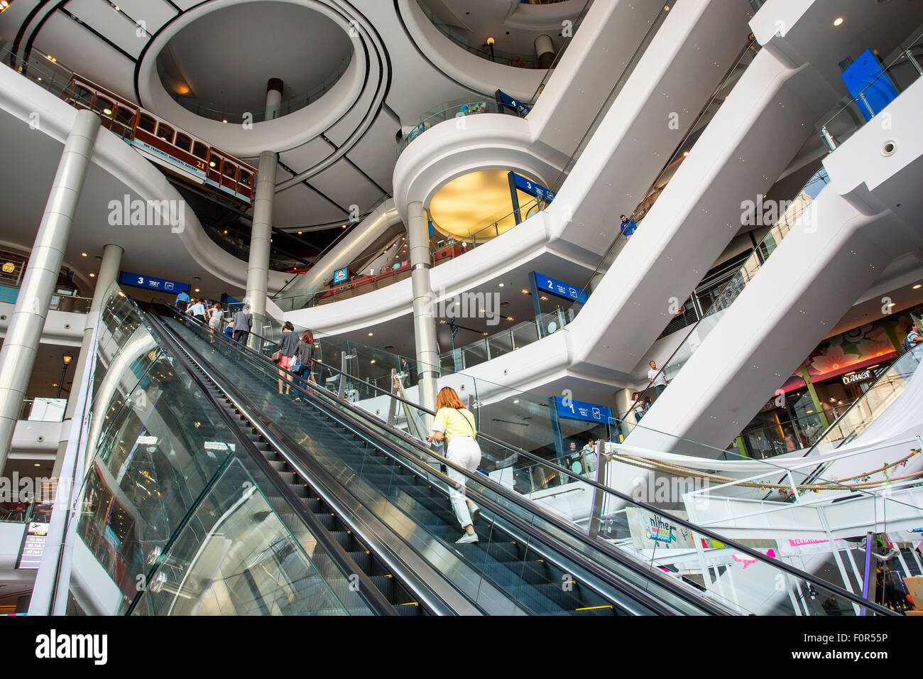 Bangkok, Terminal 21 Shopping Mall Stockfoto
