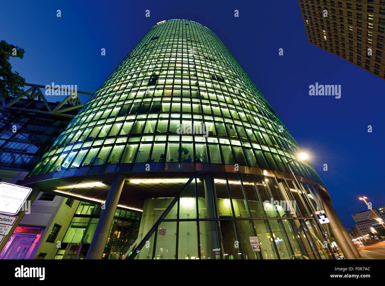 Deutschland, Berlin: Zeitgenössische Architektur am Potsdamer Platz Stockfoto