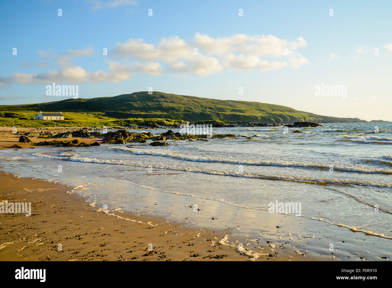 Strand von Laggan Bay auf der Insel Islay Schottland auf der Oa Stockfoto