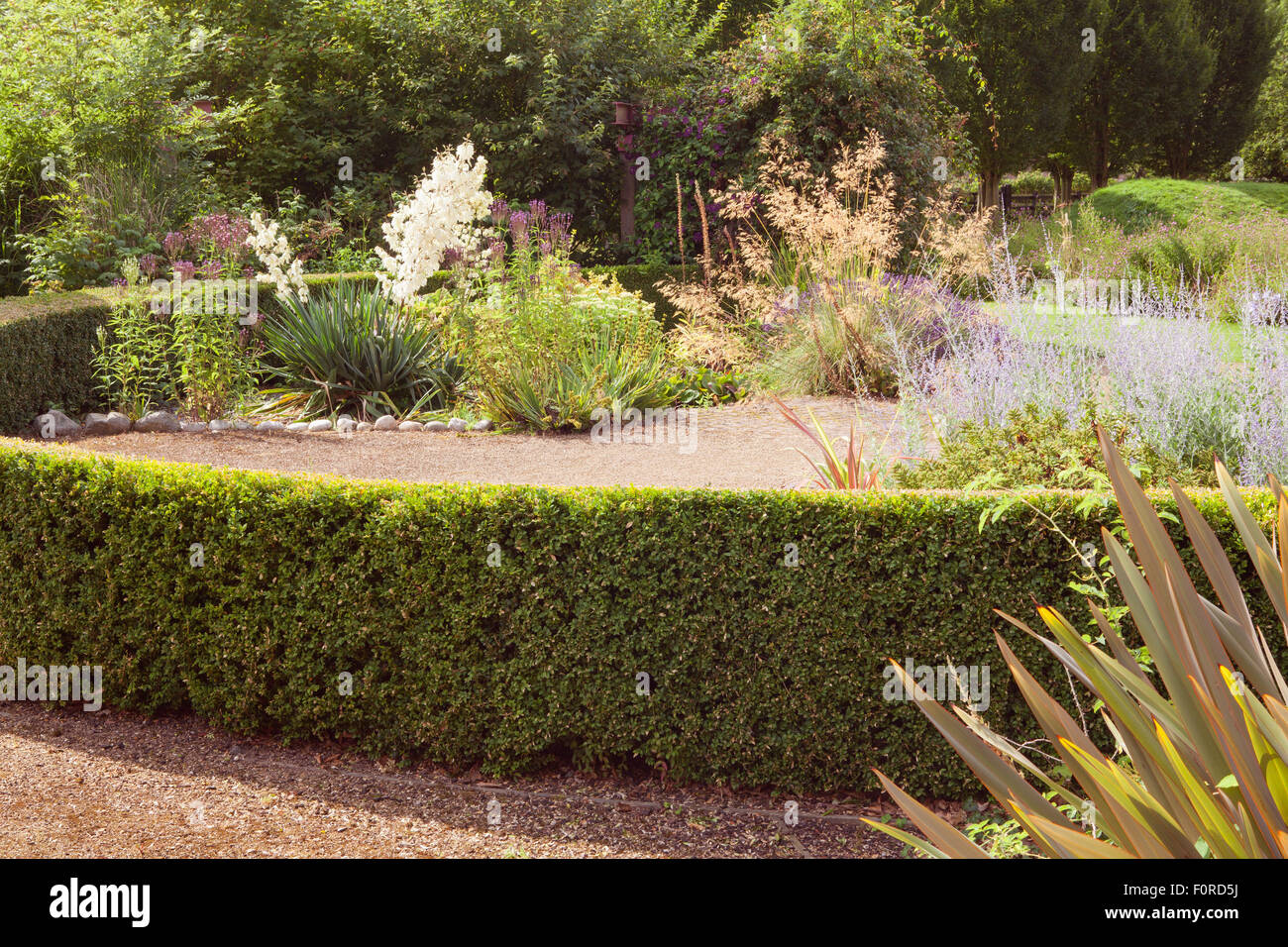 ELSHAM Hall Gardens und Country Park. ELSHAM, North Lincolnshire, UK. Sommer, August 2015. Stockfoto