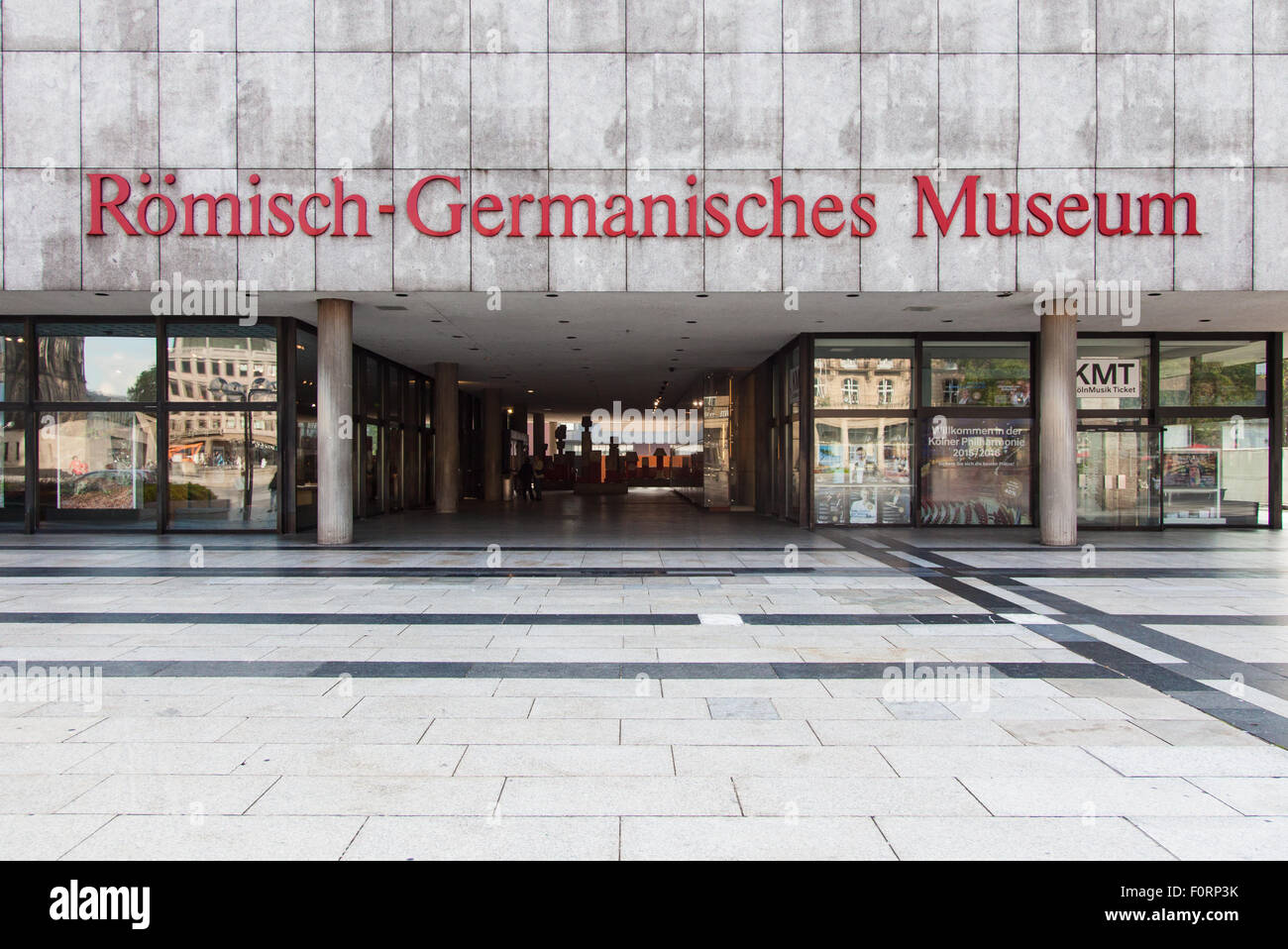 Römisch germanischen Museums in Köln Stockfoto