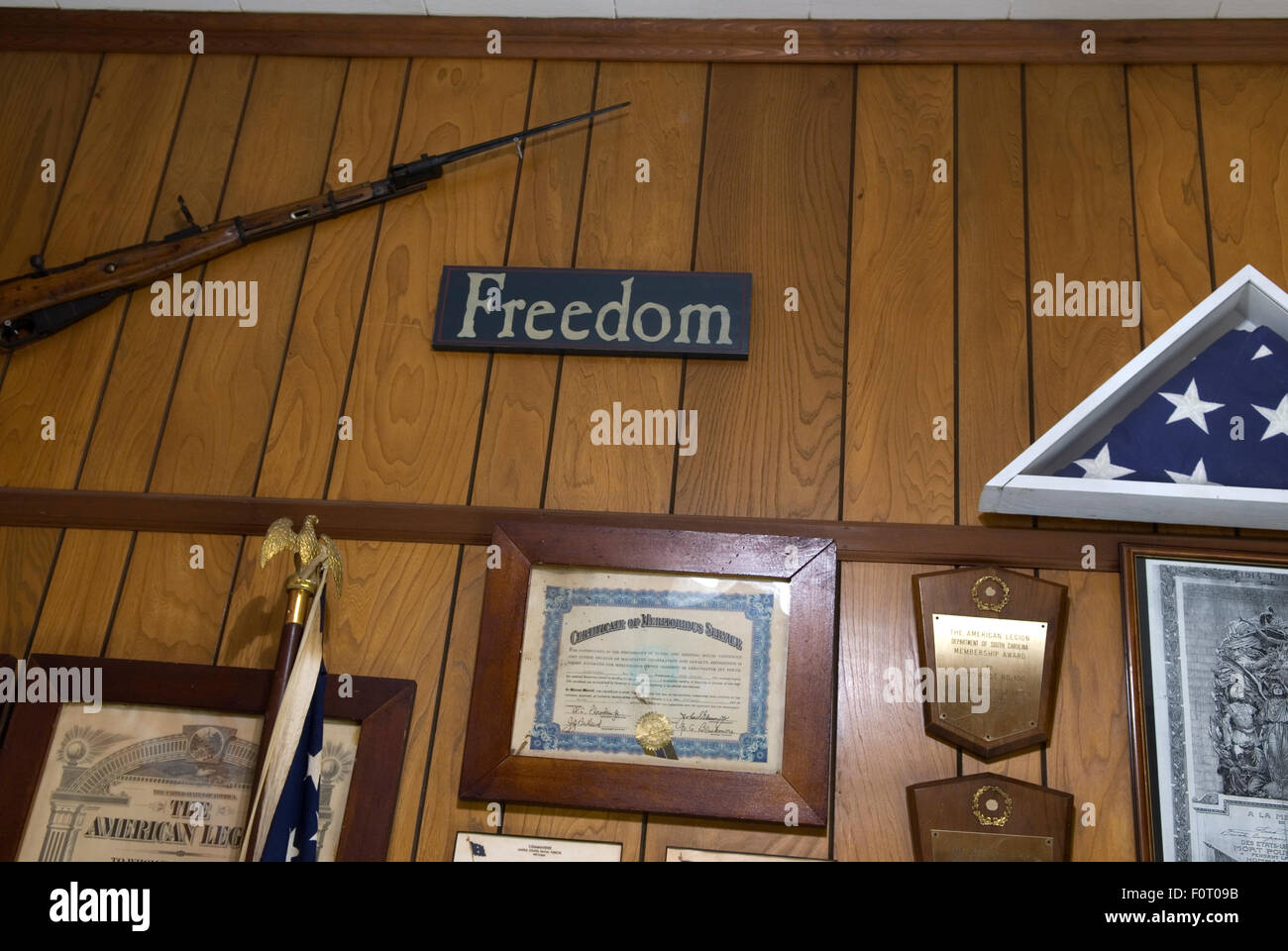 Lando Manetta Mühlen History Center South Carolina Stockfoto