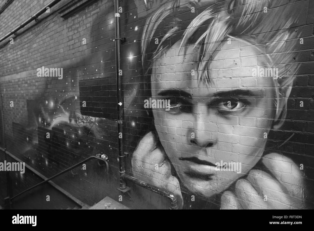 Billy Fury Weg Stockfoto