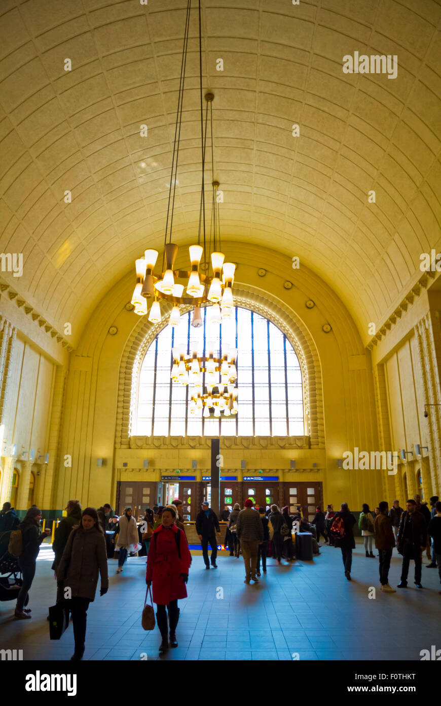 Helsingin Rautatieasema, Hauptbahnhof, Helsinki, Finnland Stockfoto