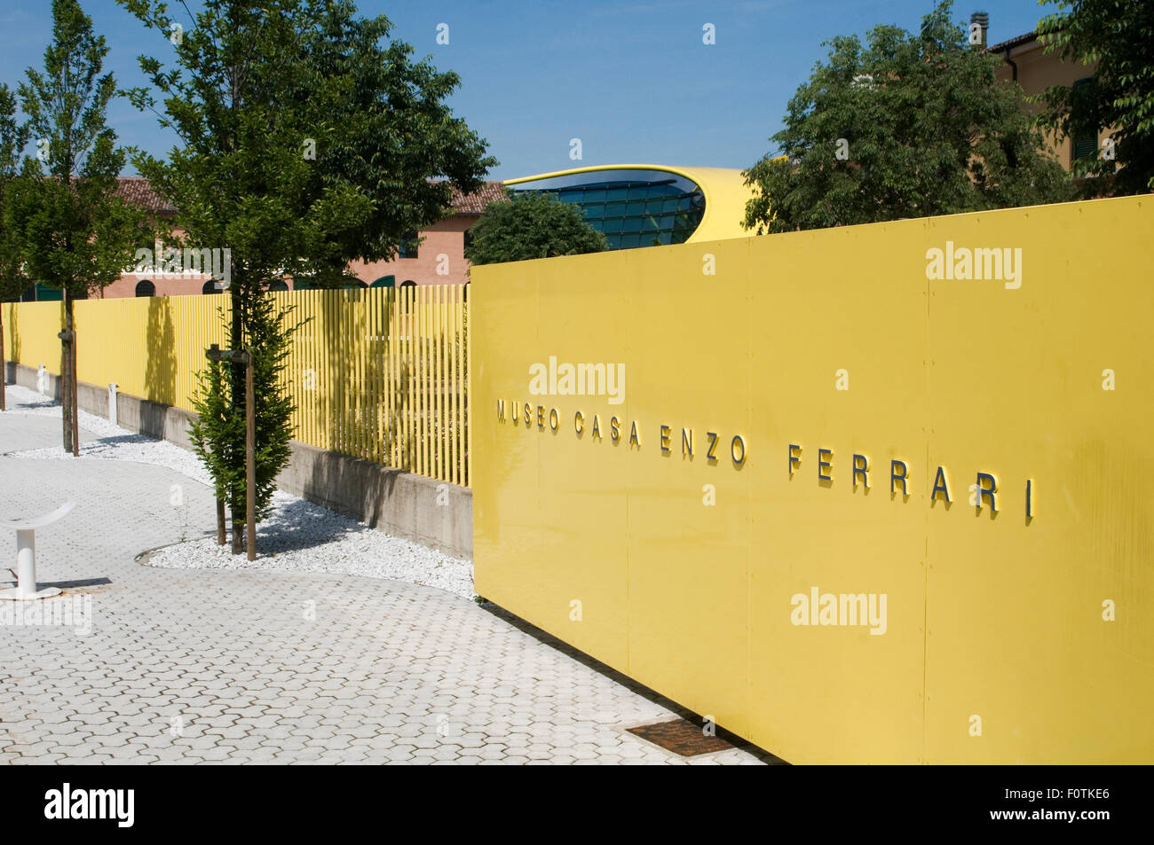 Museo Casa Enzo Ferrari Museum Modena Italien italienischen Touristen Attraktion Attractionsa Stockfoto