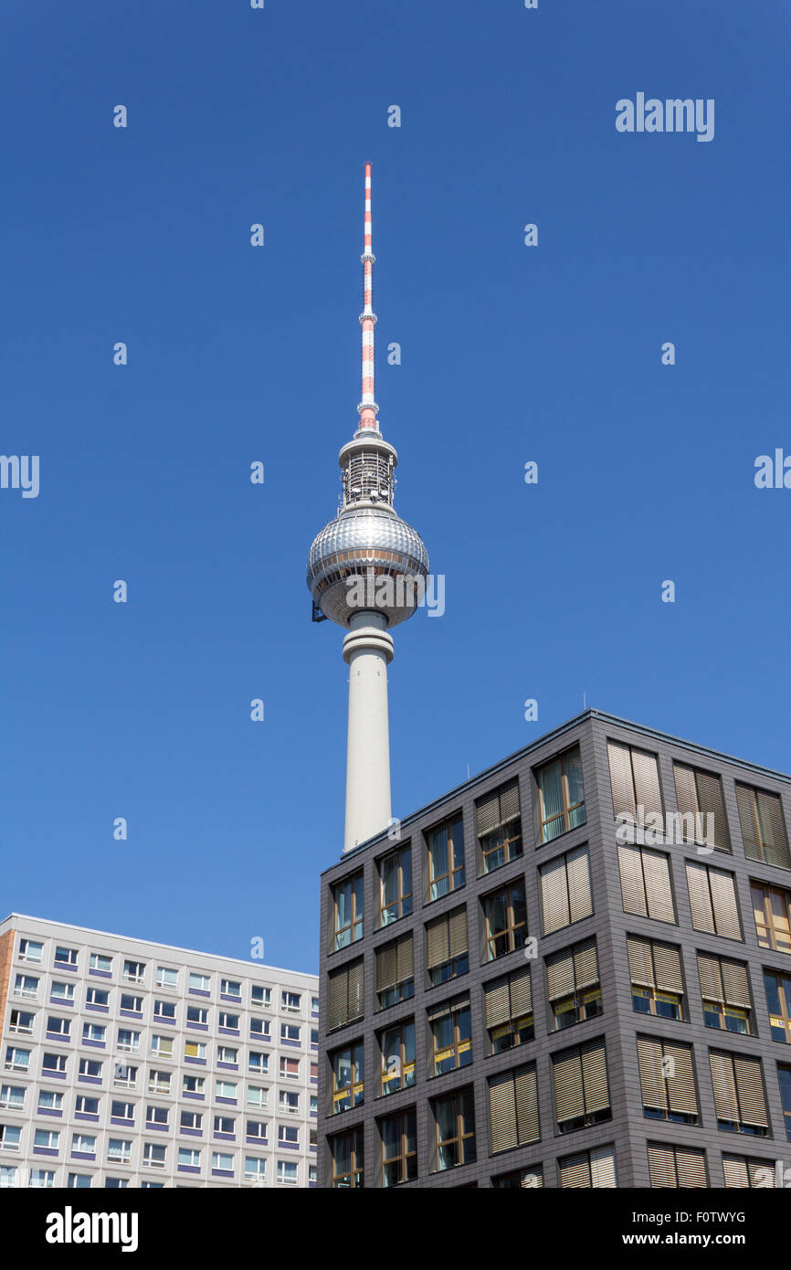 Fernsehturm, Berlin Deutschland Stockfoto