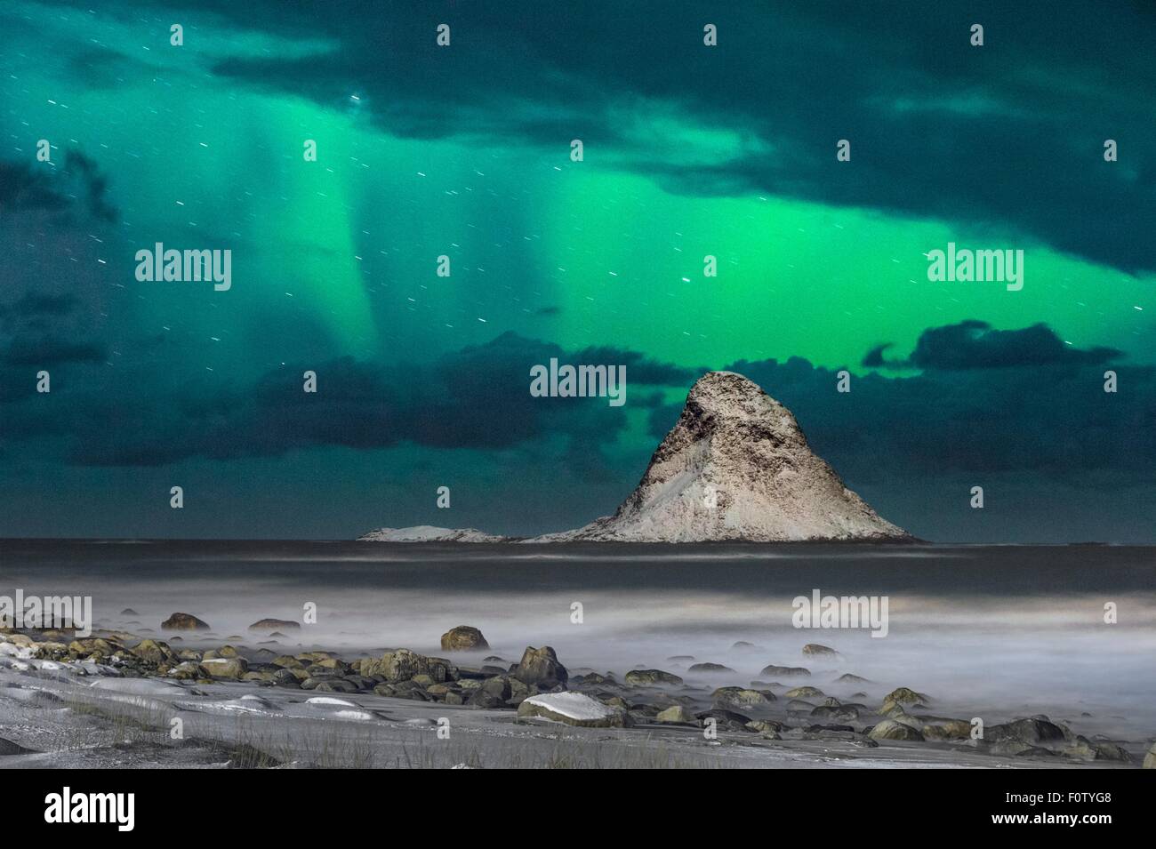 Puffin Island, Norwegen Stockfoto