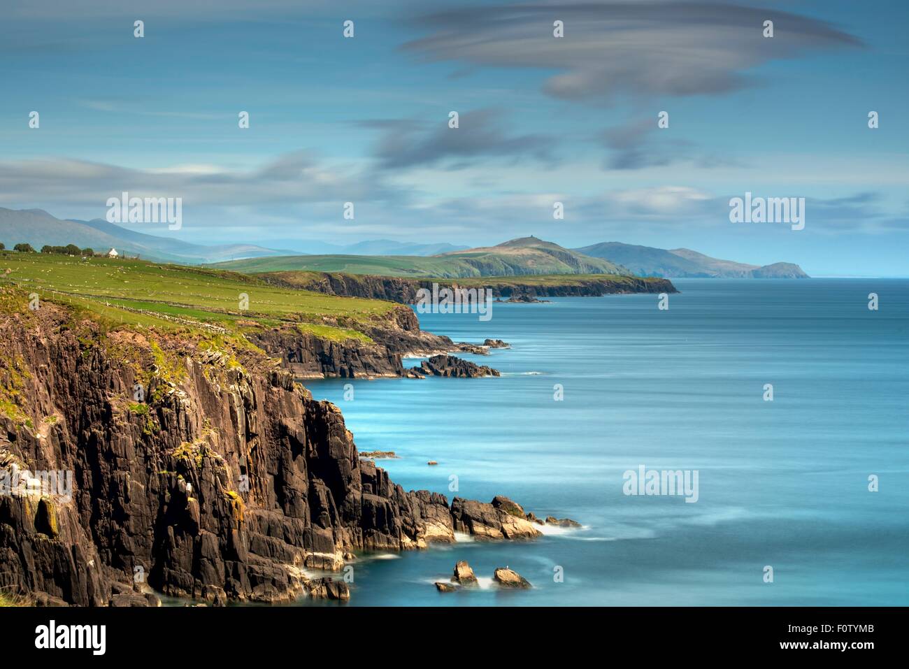 Küste der Halbinsel Dingle, County Kerry, Irland Stockfoto