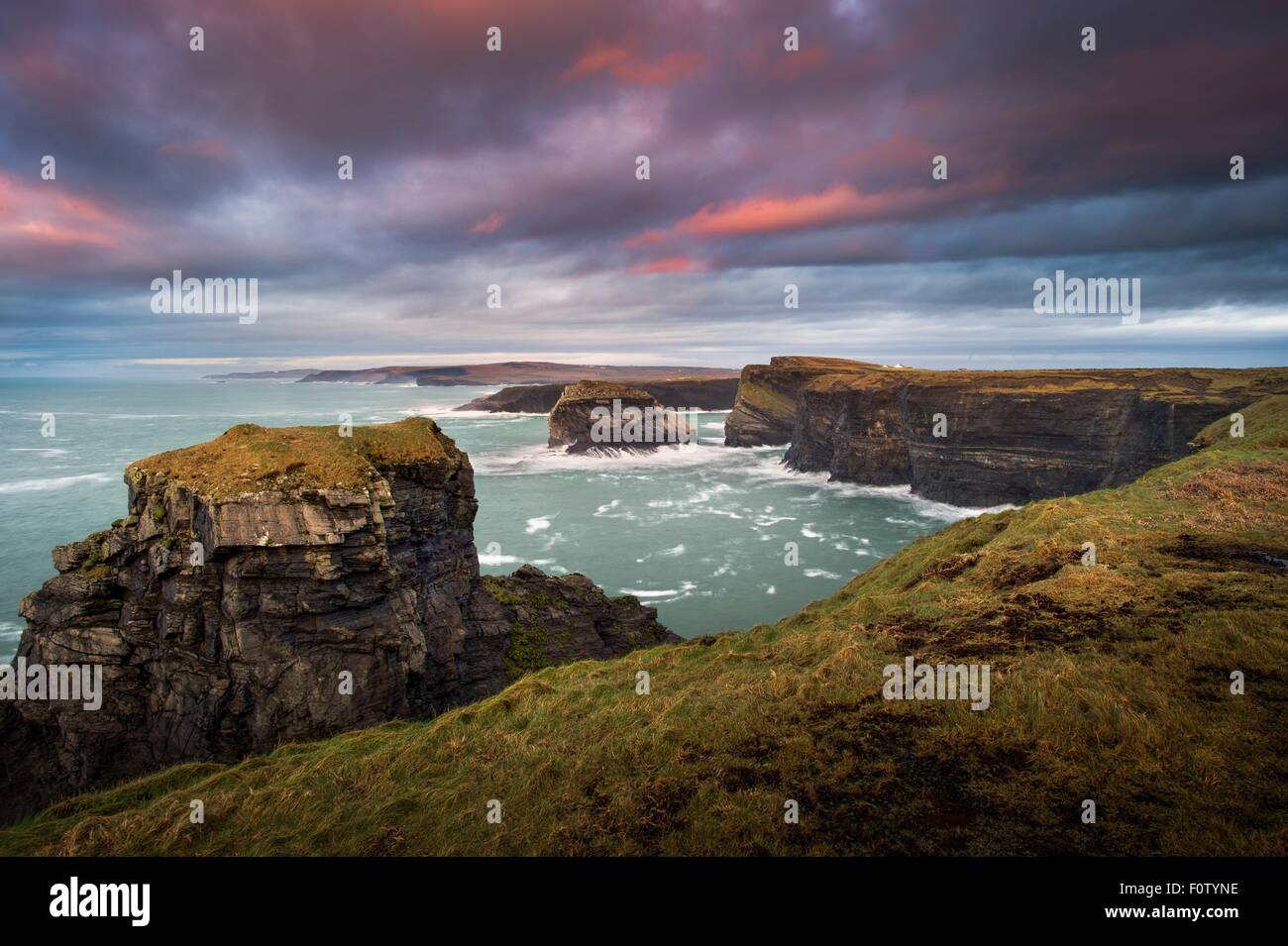 Kilkee, County Clare, Irland Stockfoto
