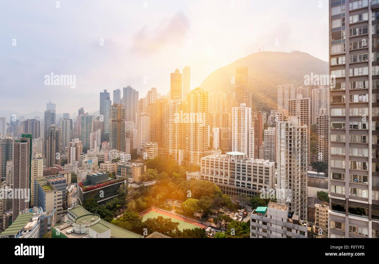 Hong Kong Mid-Levels, Hong Kong, China Stockfoto