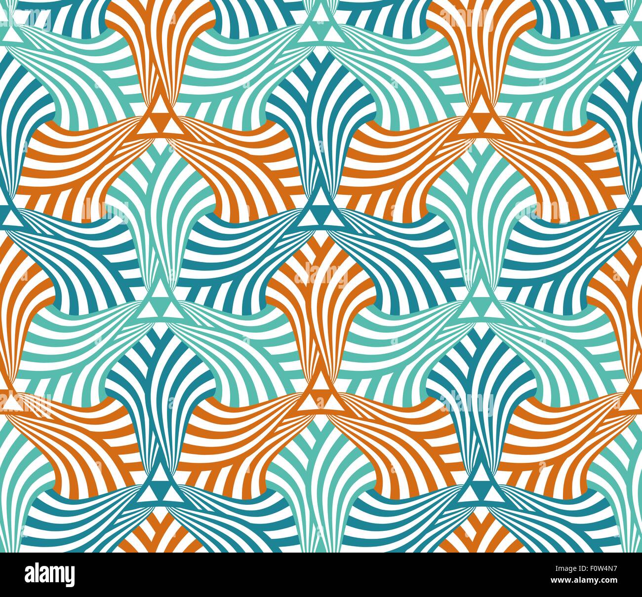 Geometrische abstrakte Musterdesign Motiv Hintergrund. Bunte sechseckige Formen Zusammensetzung Stock Vektor