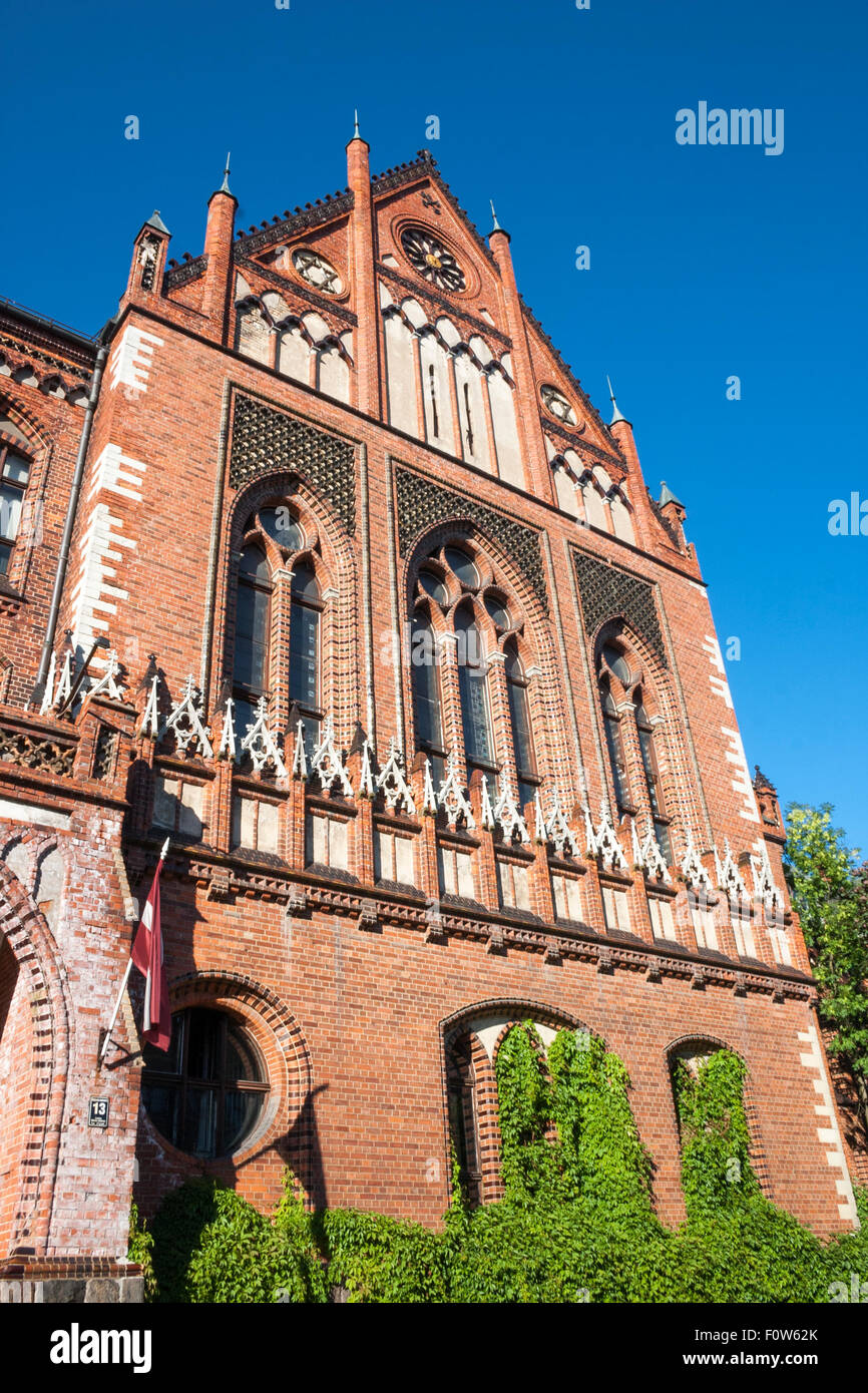 Kunst-Akademie von Lettland in Riga, Lettland Stockfoto