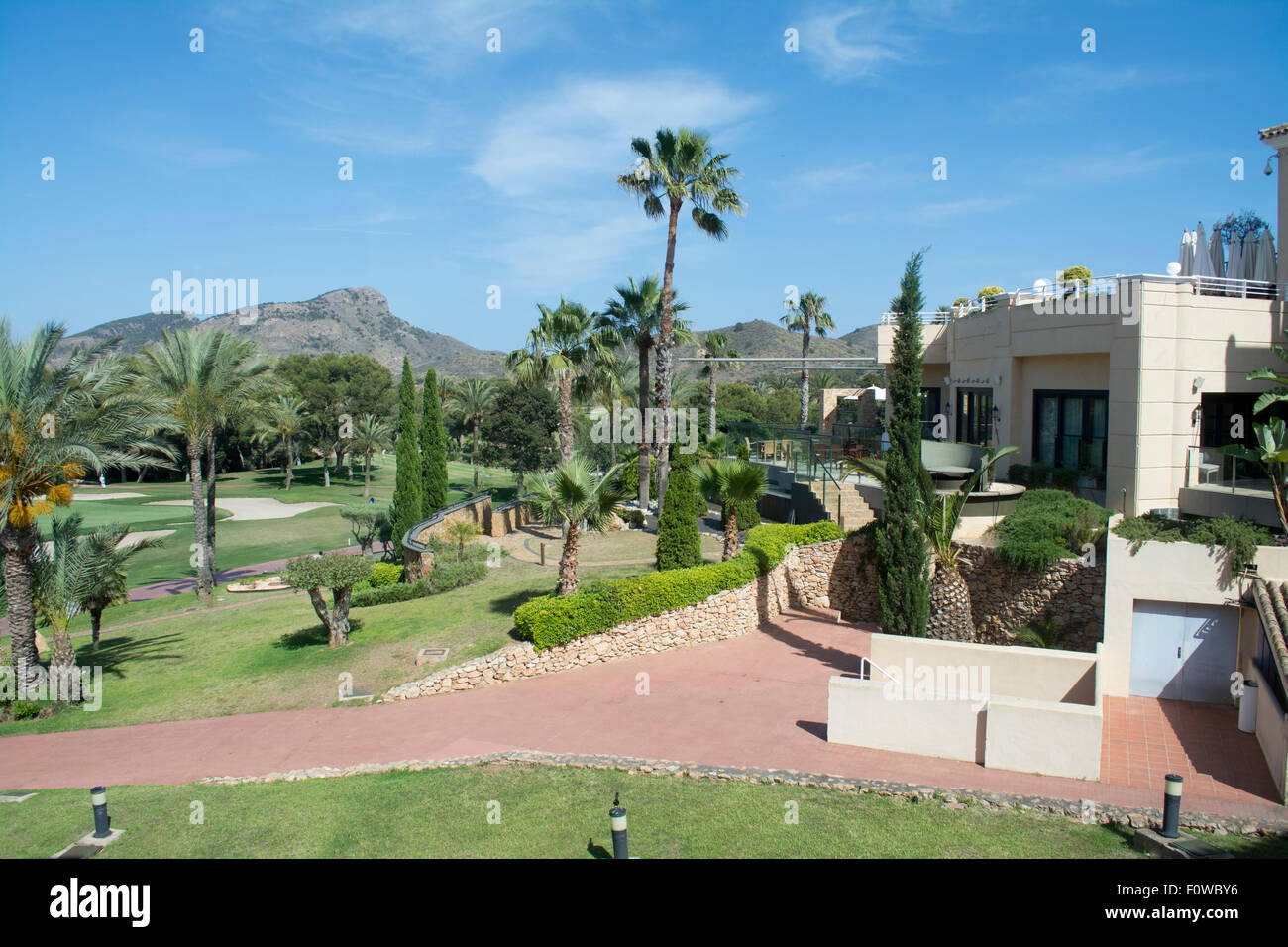 La Manga Club Resort, La Manga, Murcia, Süd Ost-Spanien, Europa Stockfoto