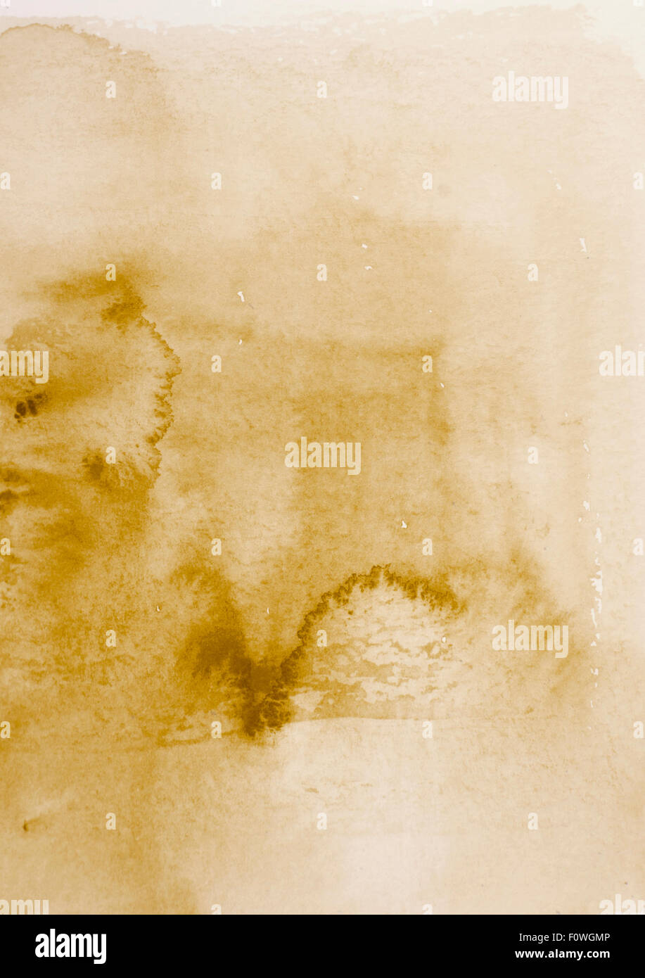Retro-Aquarell Grunge Hintergrund Stockfoto