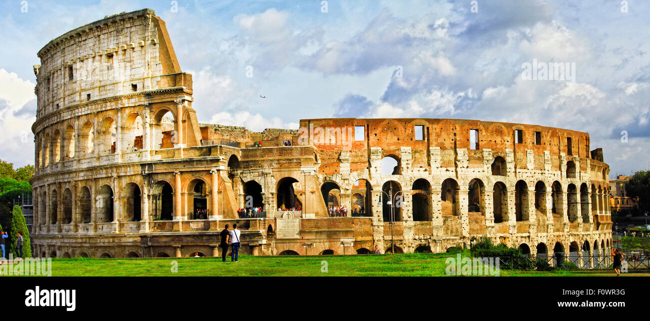 Kolosseum - Rom, Italien Stockfoto
