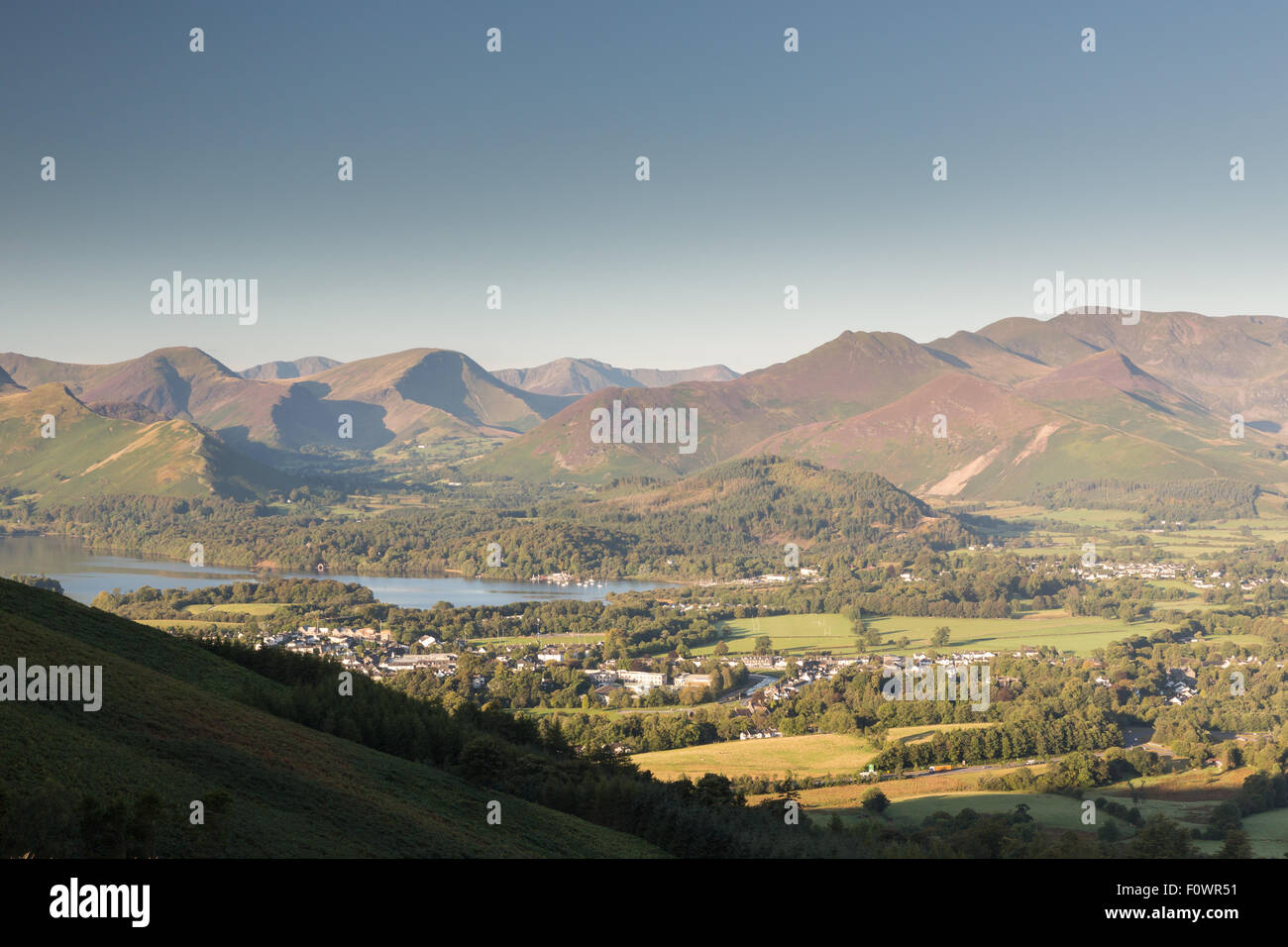 UK-Seenplatte, Ruhe und Schönheit Stockfoto