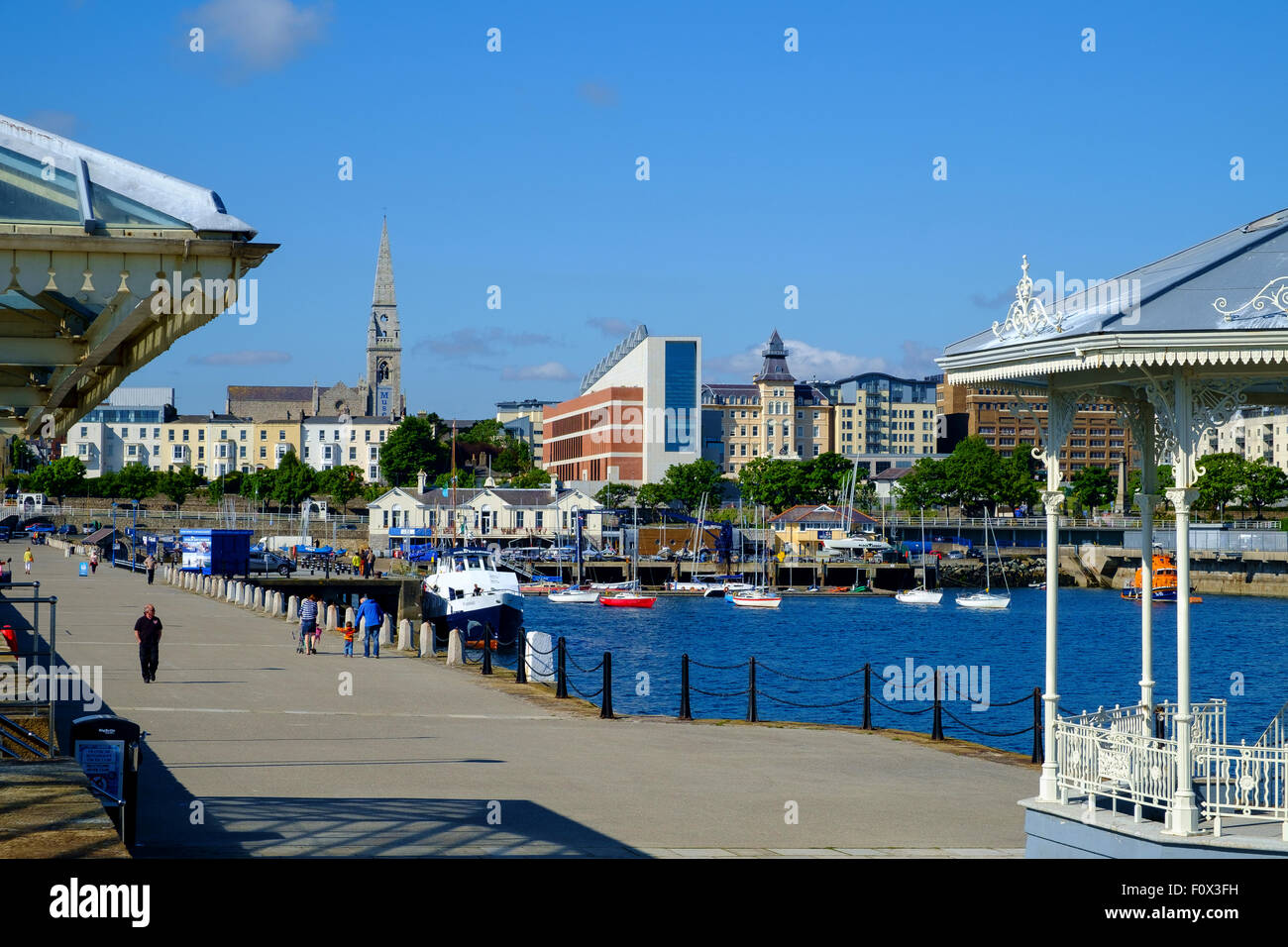 DLR-Lexikon Bibliothek Dun laoghaire Stockfoto