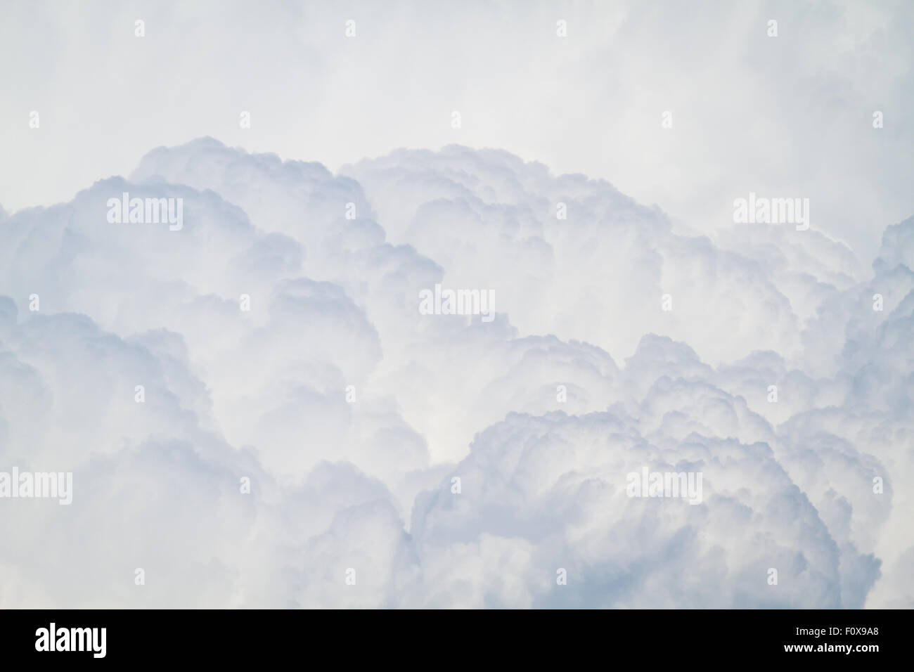 Cumulonimbus Wolken Brauen eine Gewitter Stockfoto