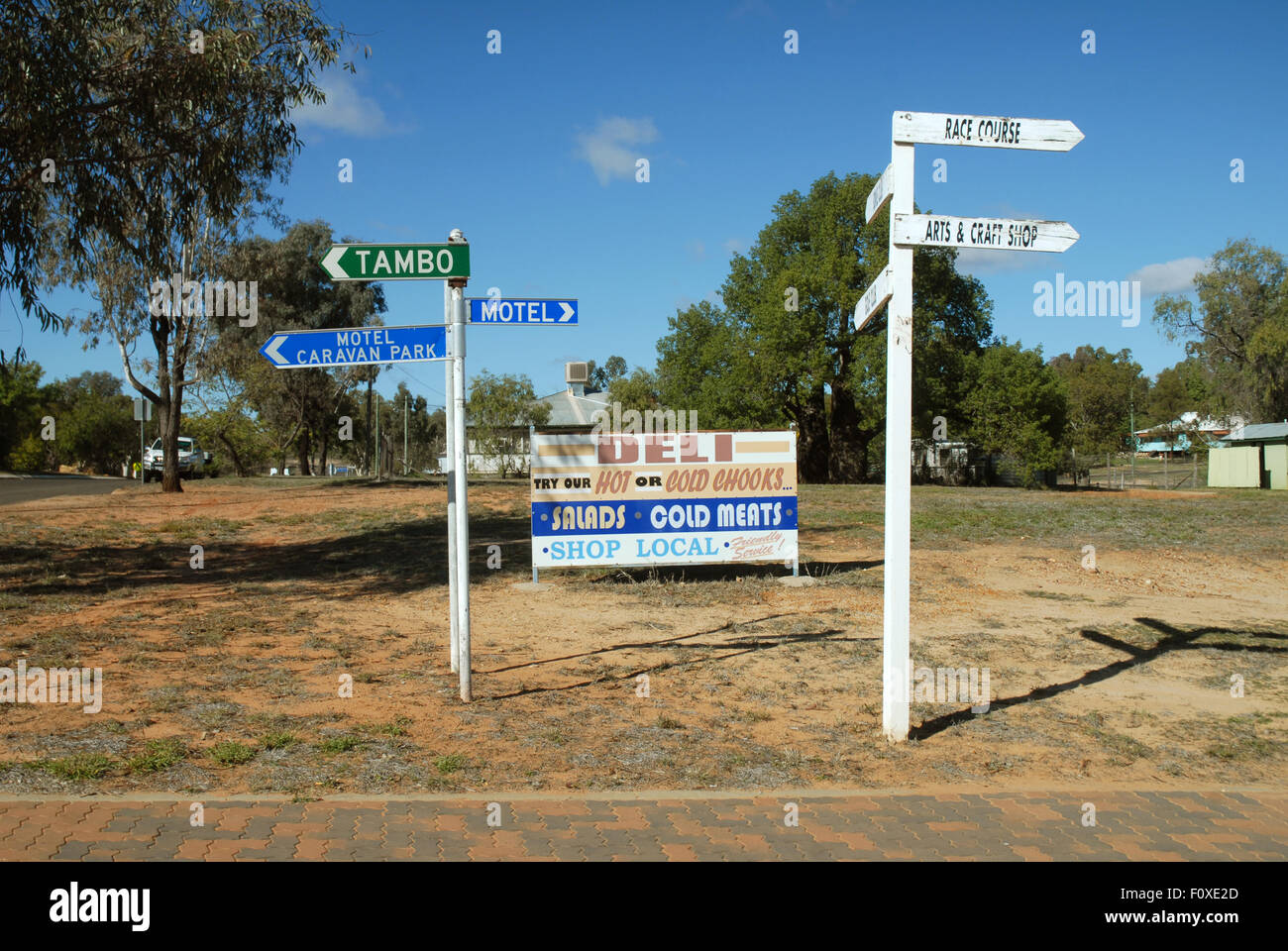 Gezählt, zentrale West Queensland, Australien. Stockfoto