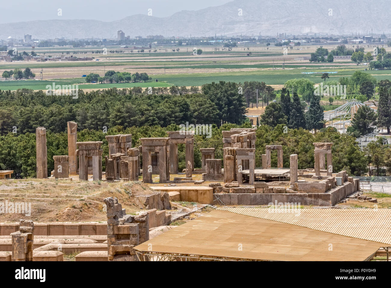 Ruinen von Persepolis Stockfoto