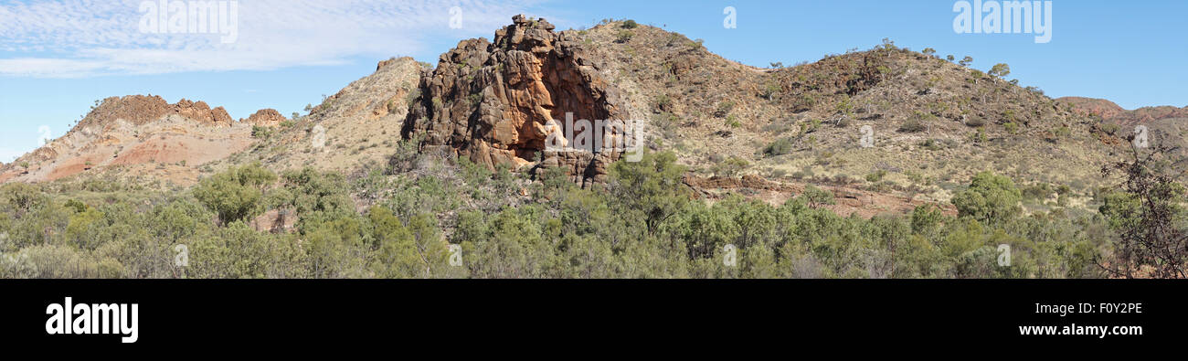 Corroboree Rock, East MacDonnell Ranges, Northern Territory, Australien Stockfoto