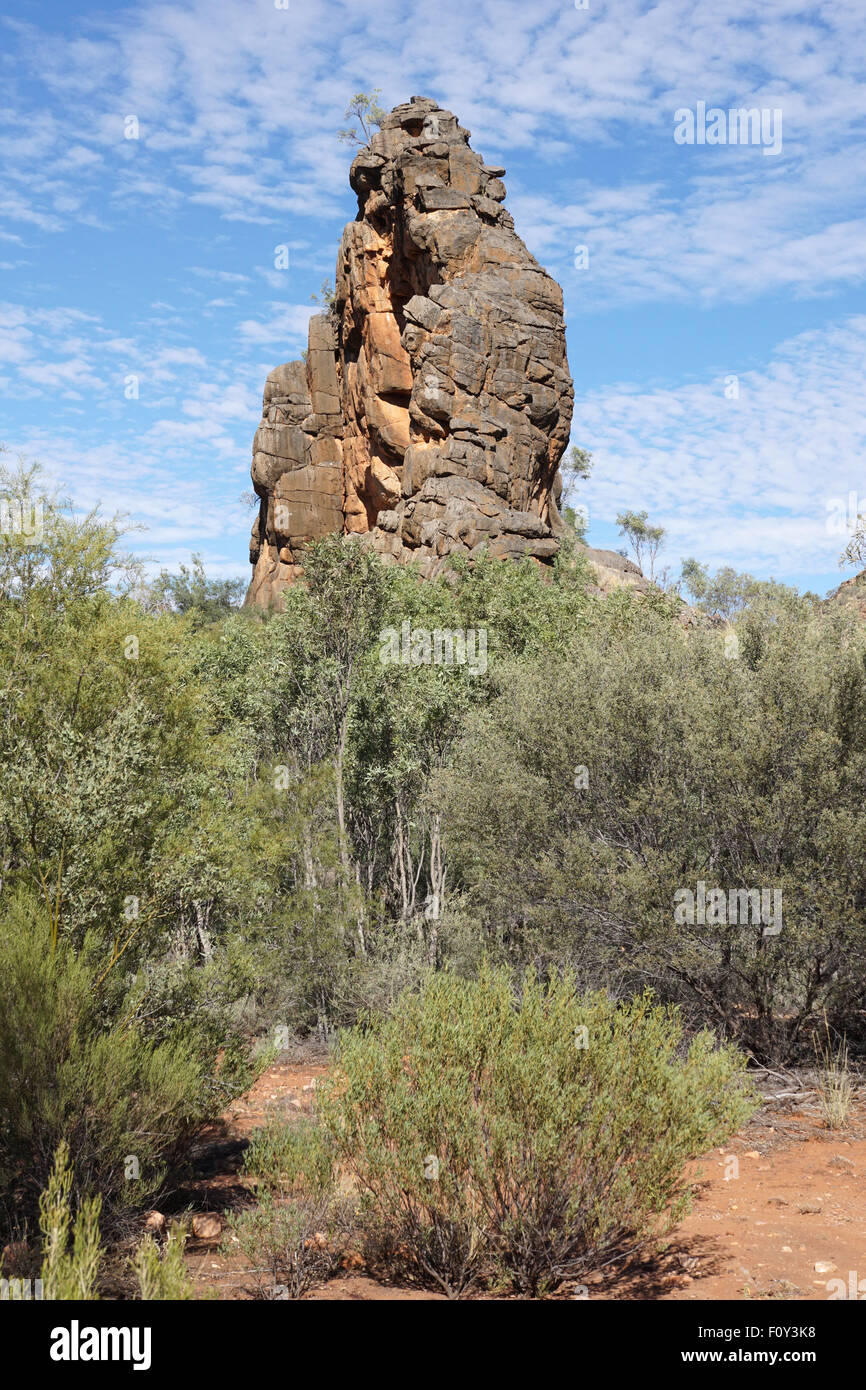 Corroboree Rock, East MacDonnell Ranges, Northern Territory, Australien Stockfoto