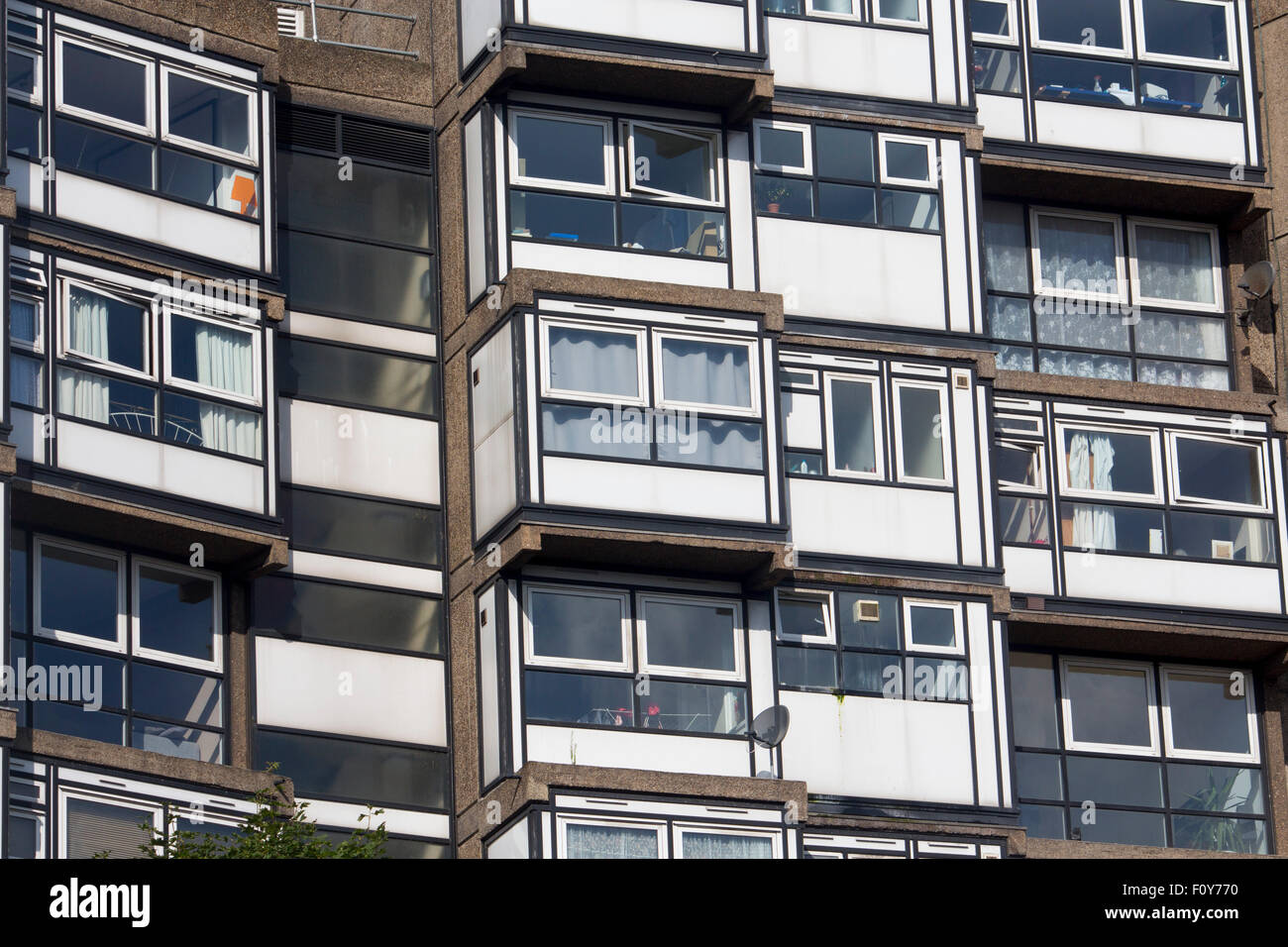 Lambeth Türme der 1960er Jahre soziale Wohnanlage entworfen von George Finch Kennington Road Lambeth London England UK Stockfoto