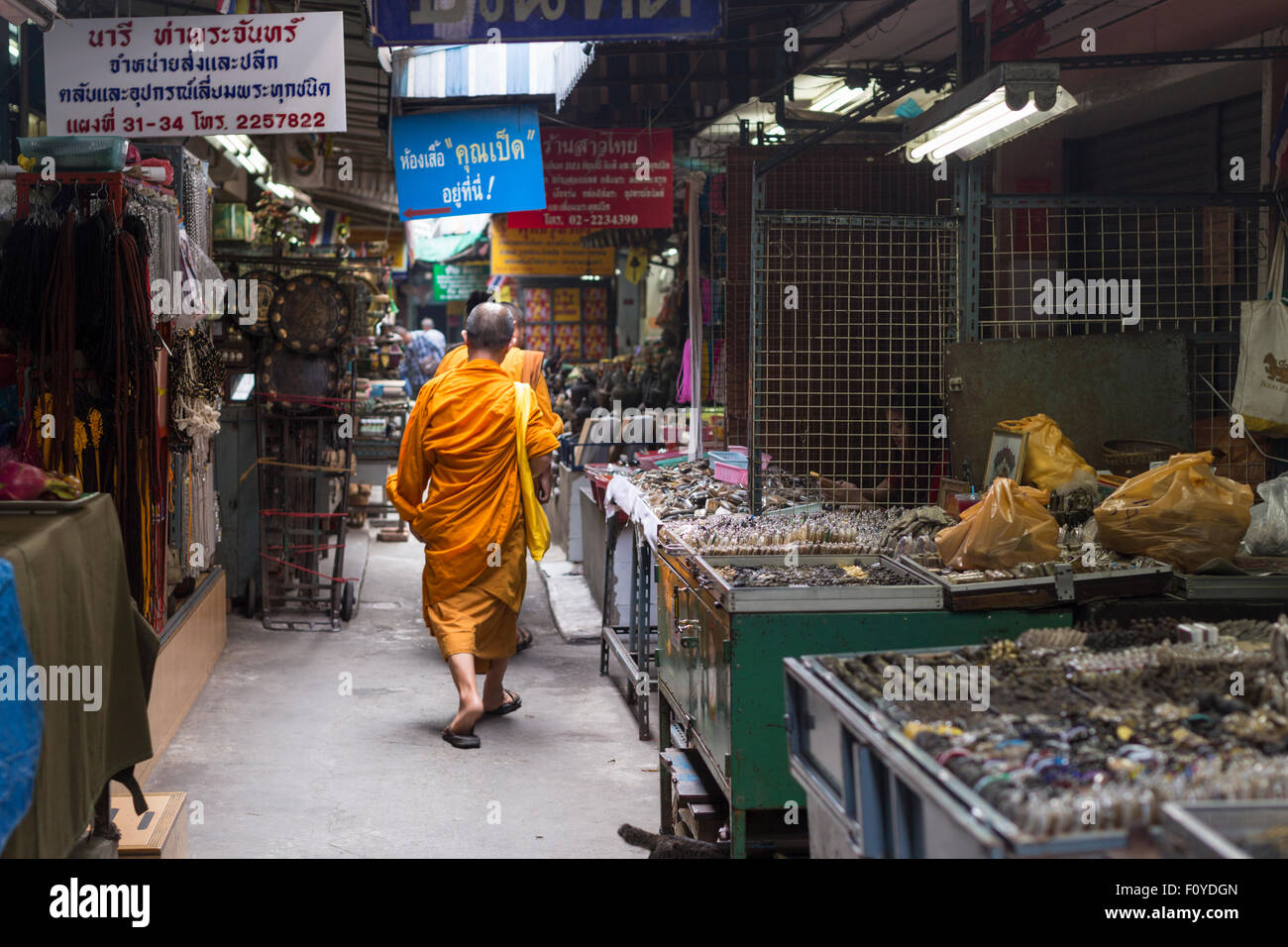 Das Amulett-Markt in Bangkok, Thailand Stockfoto