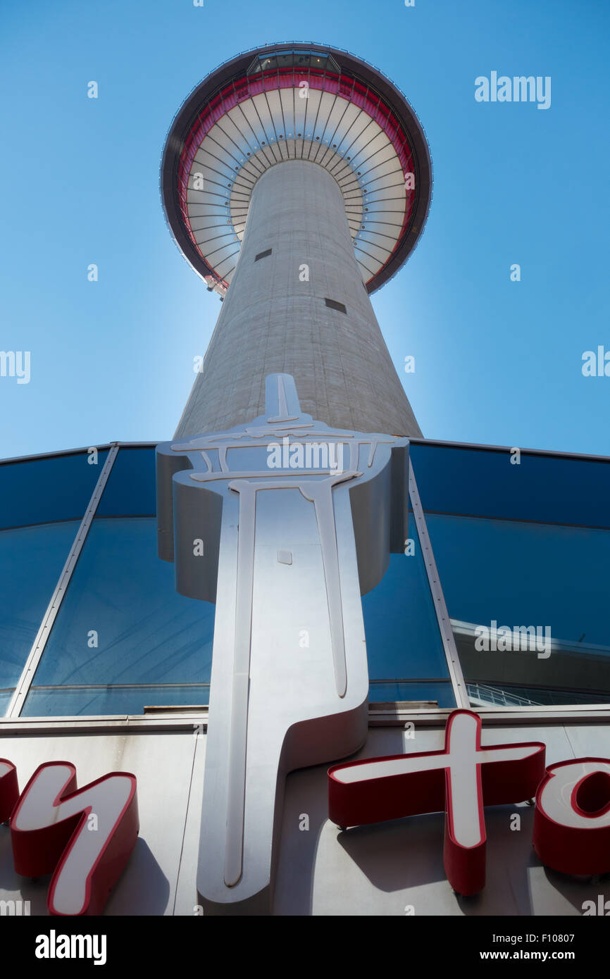 Calgary Tower Stockfoto
