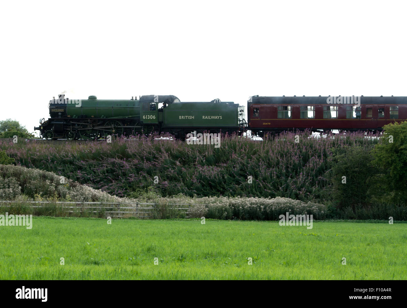 Ehemalige LNER B1 Klasse Dampf Lok Nr. 61306 "Mayflower" Stockfoto