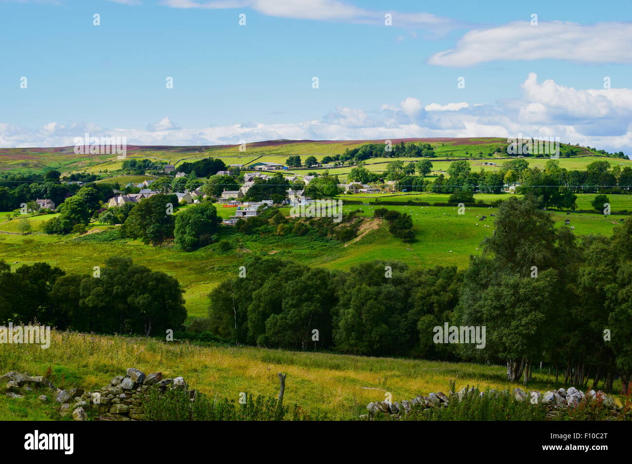 Das Dorf Edmundbyers, County Durham, England Stockfoto