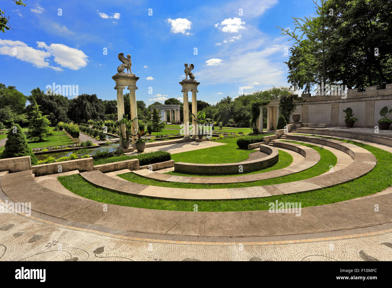 Untermyer Park Yonkers New York Stockfoto