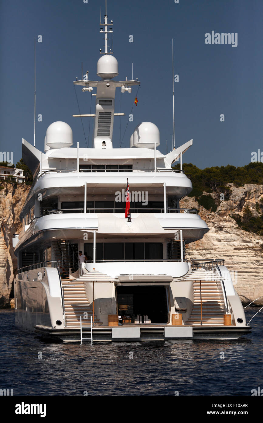 Plan B. Charteryacht im Mittelmeer. Stockfoto