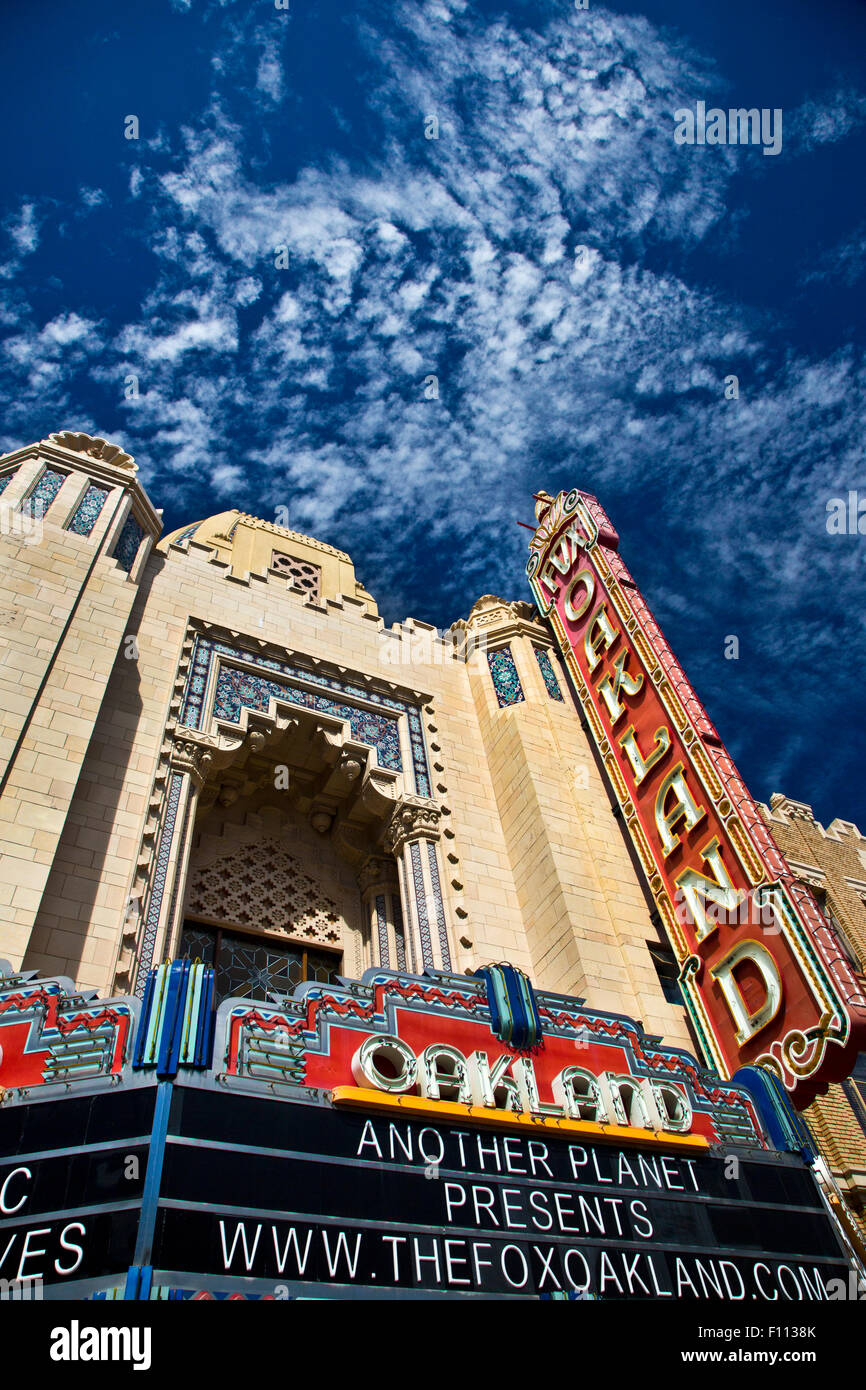 Fox Theater in Oakland Stockfoto