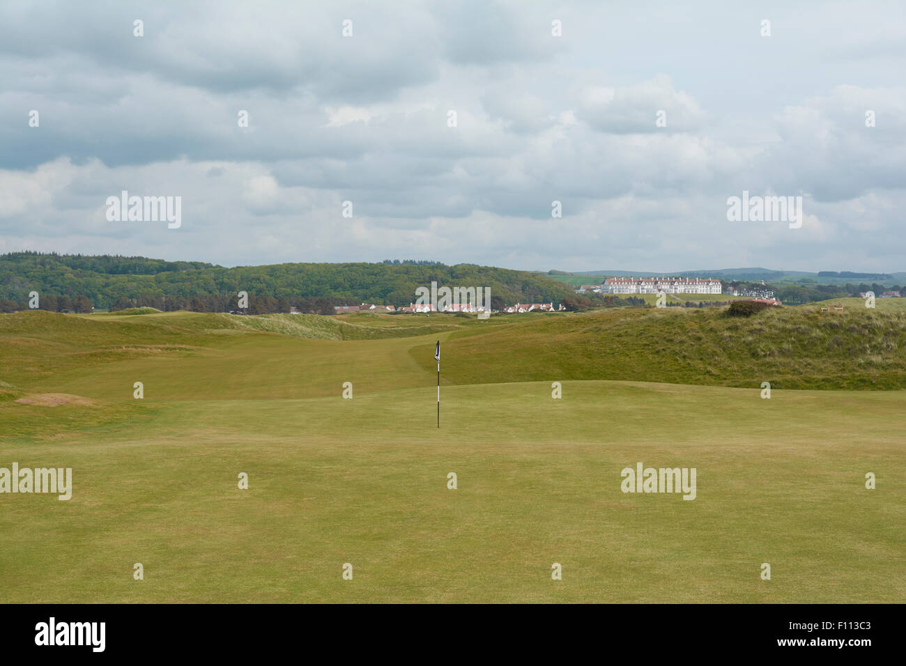Trump Turnberry Resort - Küste von Ayrshire, Schottland Stockfoto