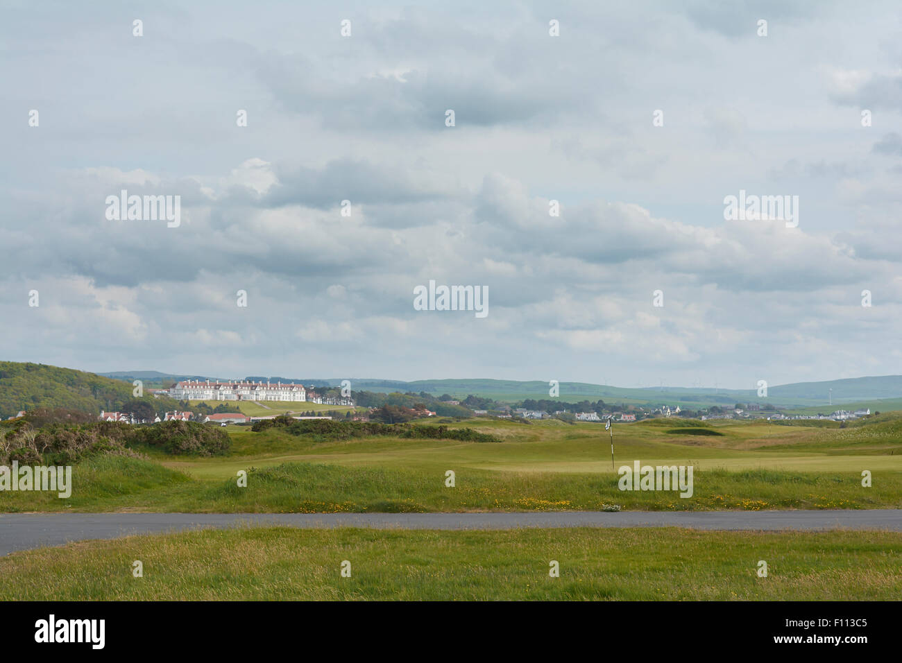 Trump Turnberry Resort - Küste von Ayrshire, Schottland Stockfoto