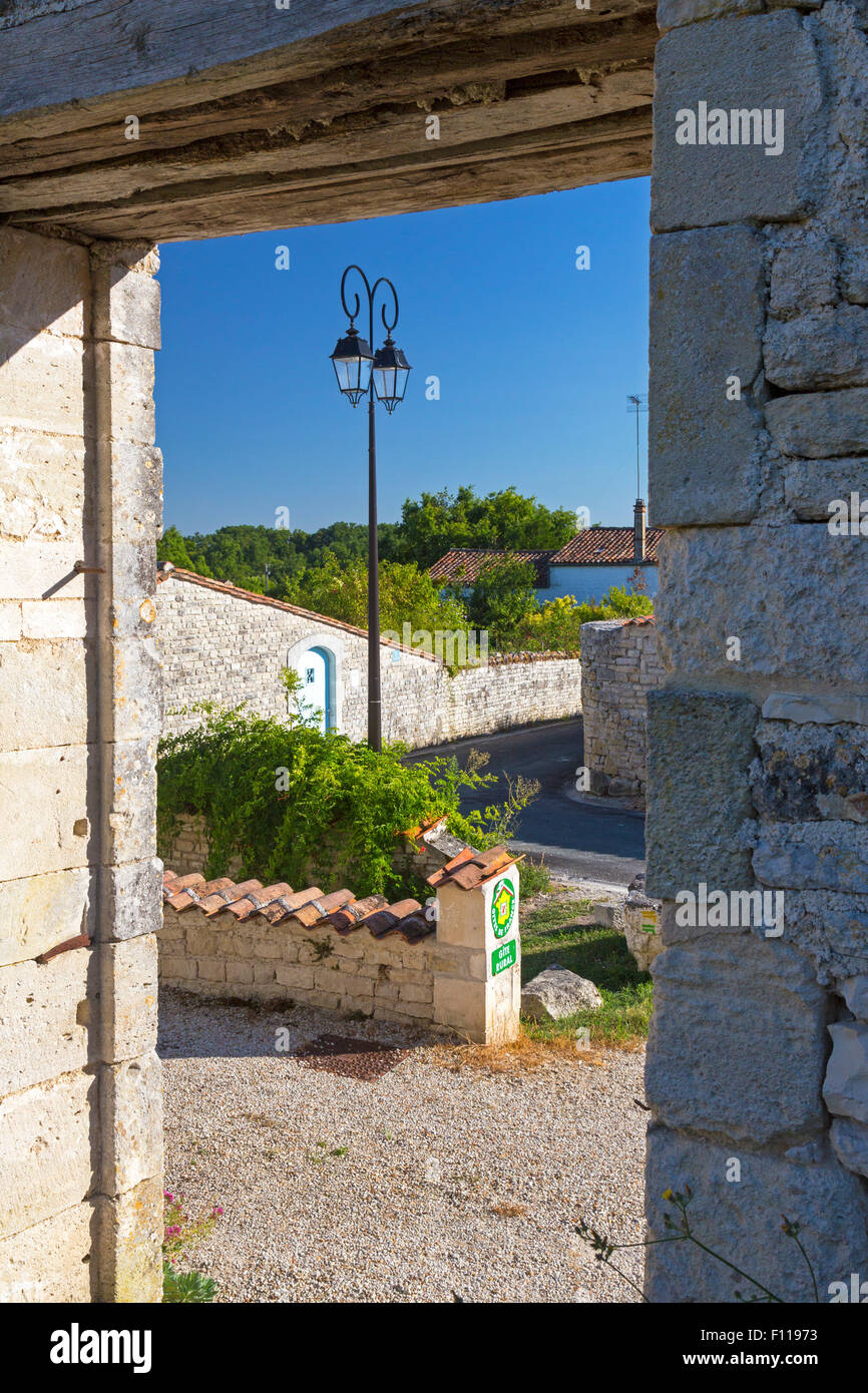 Neuvicq le Chateau, Poitou Charentes Charente Maritime, Süd-west Frankreich Stockfoto