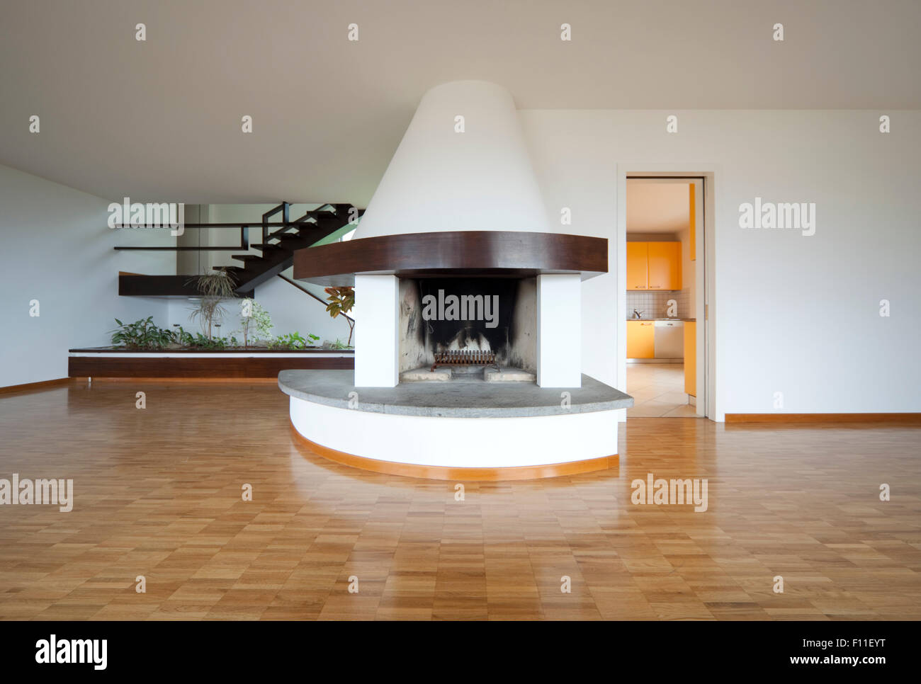 Moderne Wohnung, Interieur Stockfoto