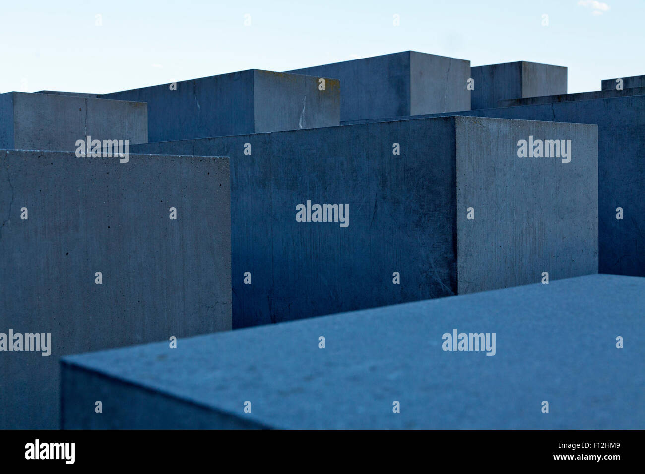 Holocaust-Mahnmal, Berlin, Deutschland Stockfoto