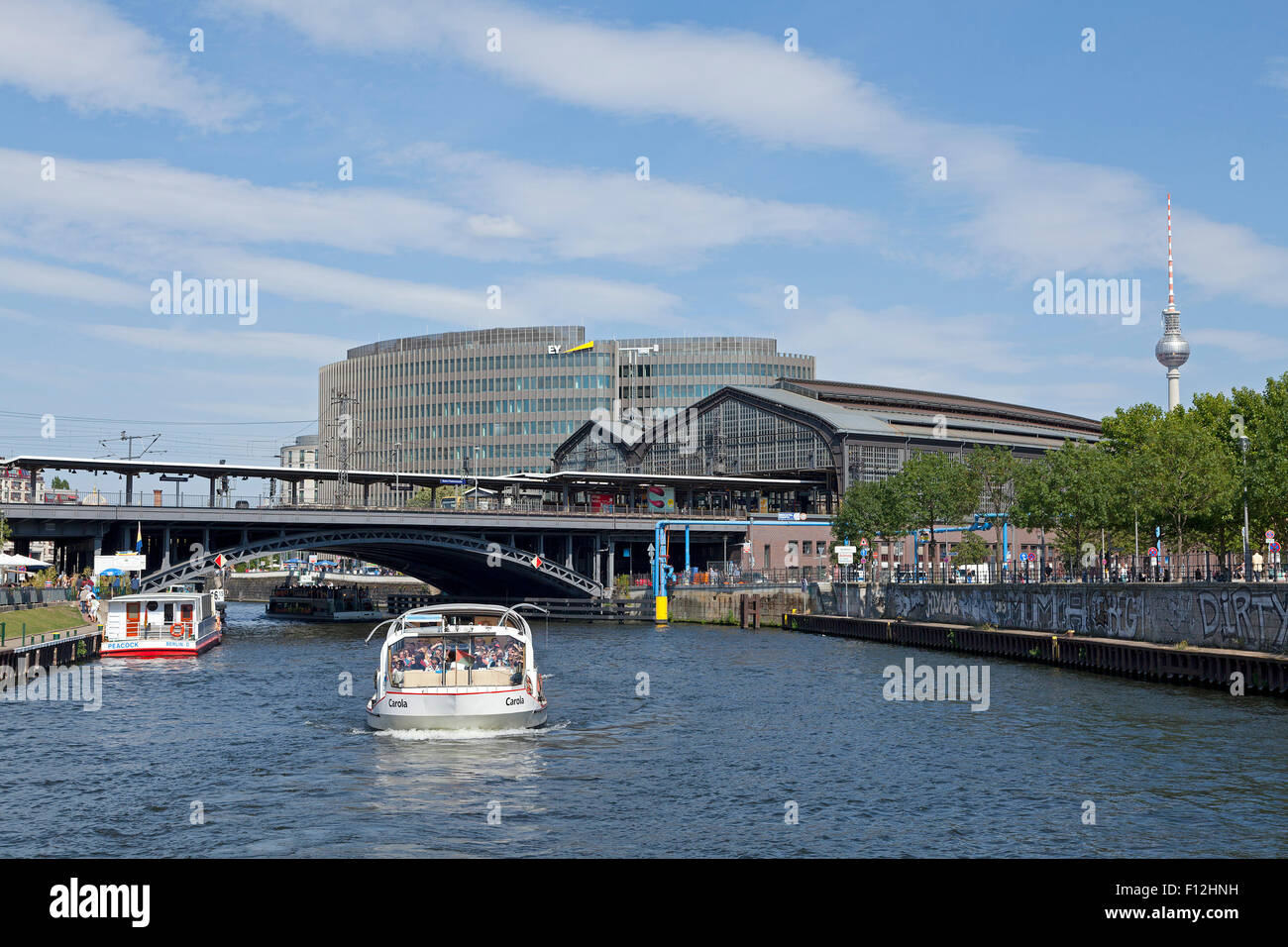 Bahnhof Friedrichstraße, Berlin, Deutschland Stockfoto