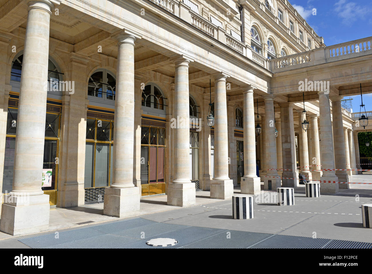 Traditionelle Architektur, Palais Royale, Paris, Frankreich Stockfoto