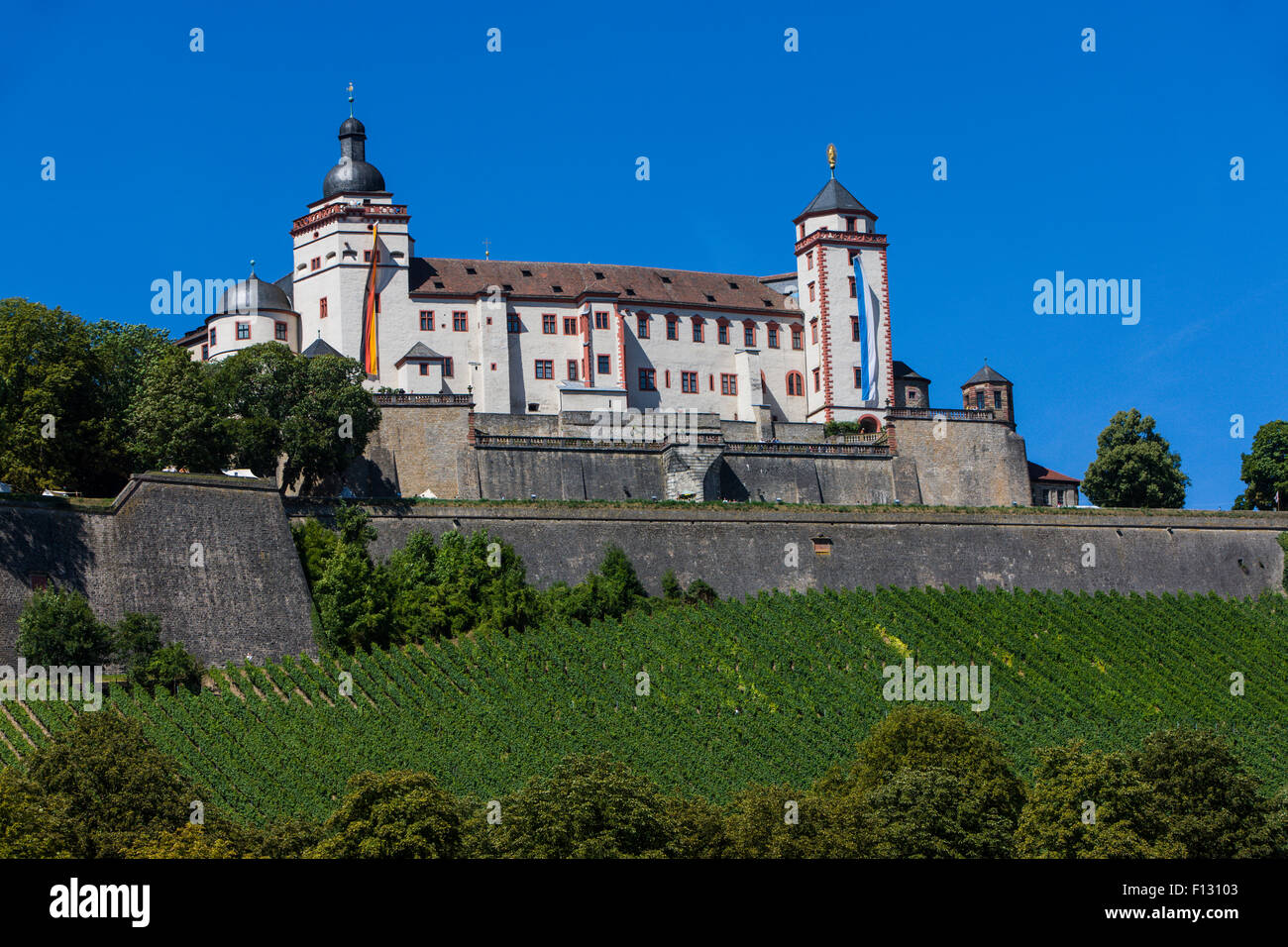 Festung Marienberg Fortress, Maintal, Franken, Bayern, Deutschland Stockfoto