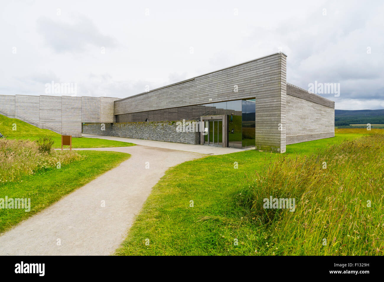 National Trust for Scotland Visitor Centre in Culloden Moor in Schottland. Stockfoto